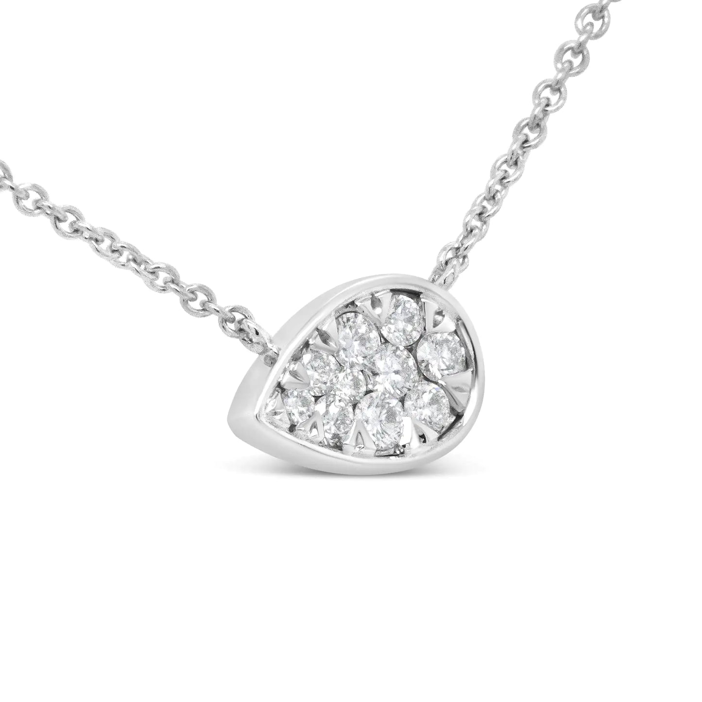 Dewdrop Diamond Necklace