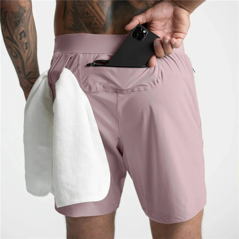 Summer Fitness Jogger Shorts