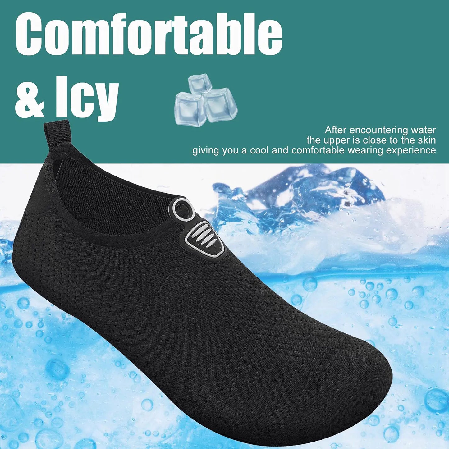 AquaFlex Quick-Dry Water Socks