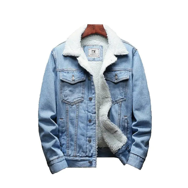 Warm Denim Coat