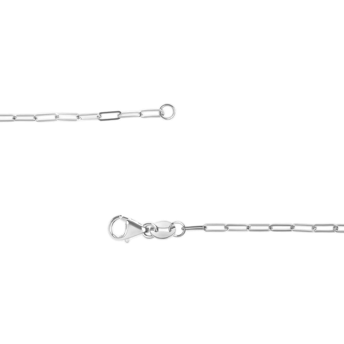 Unisex Paperclip Chain Necklace