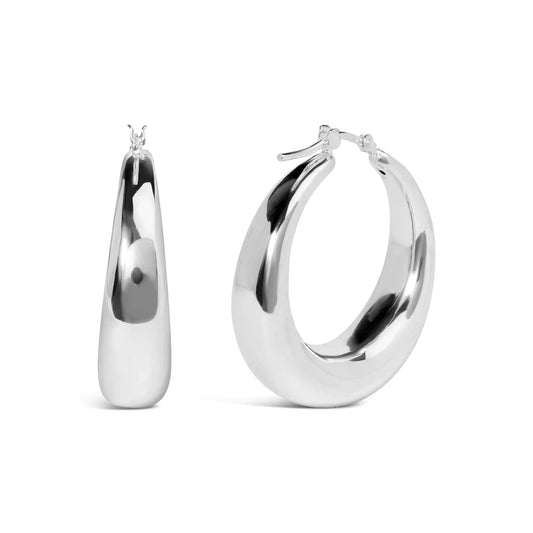 Sterling Hoop Earrings