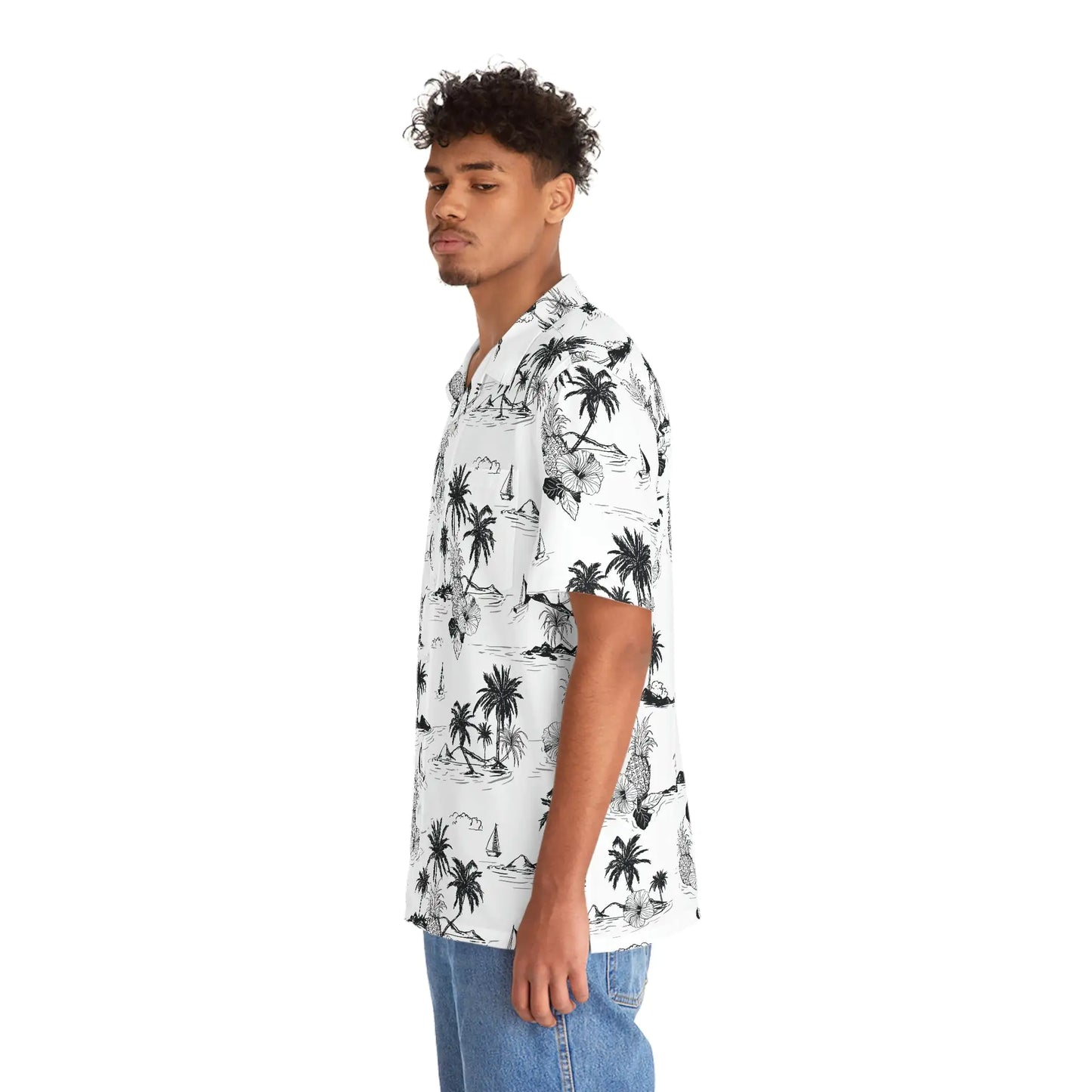 Men's Tropical Hawaiian Shirt