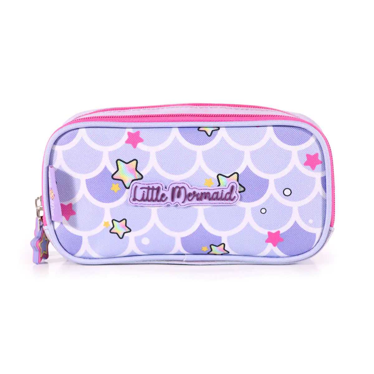 Backpack and Pencil Case School Set Glittering Mermaid