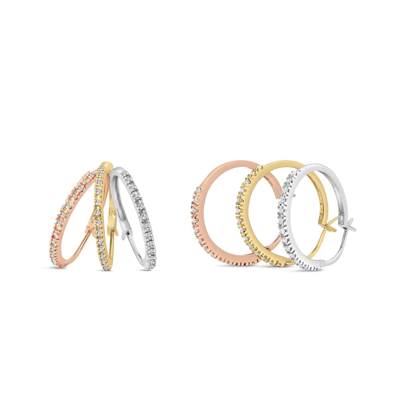 Triple Hoop Earrings