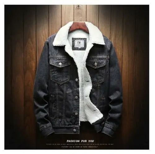 Warm Denim Coat