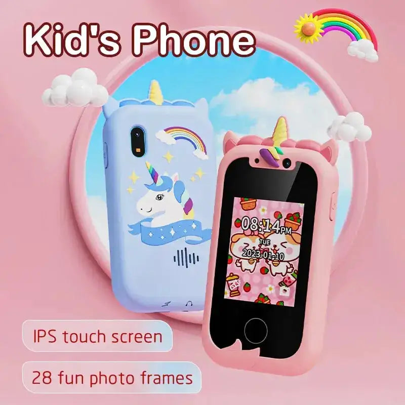 Kids Smart Phone Camera Toys Touchscreen