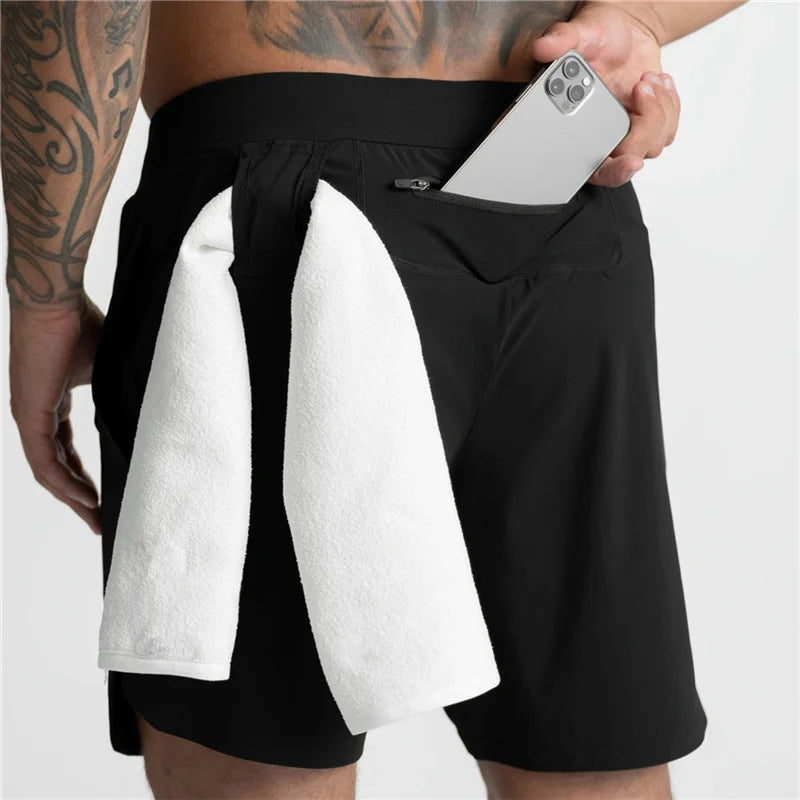 Summer Fitness Jogger Shorts