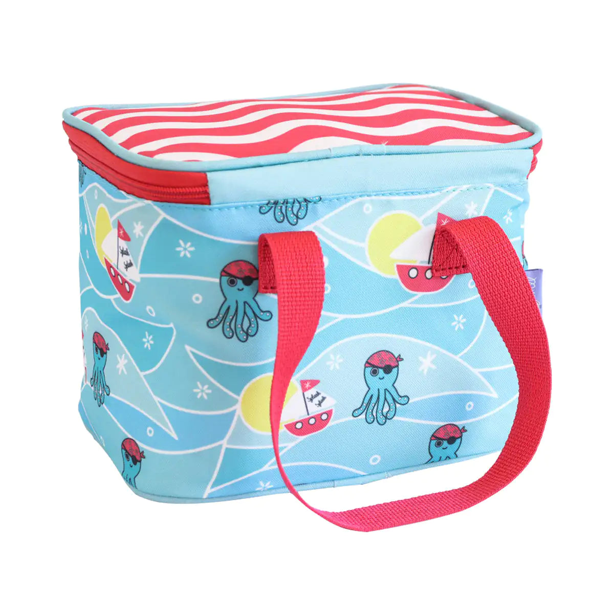 Insulated Lunch Box For Kids Sailor Octopus