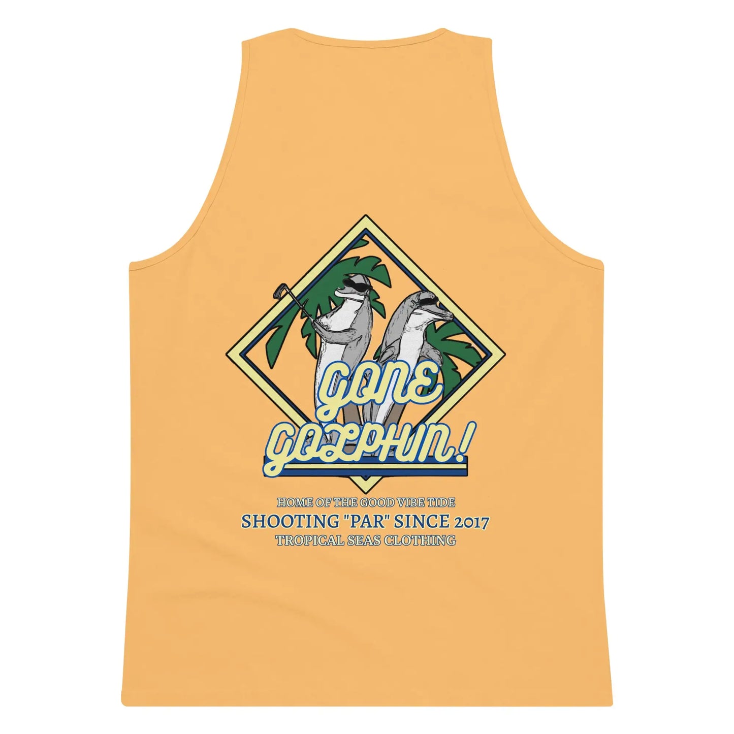 Men's sleeveless Gone Golphin Shirt