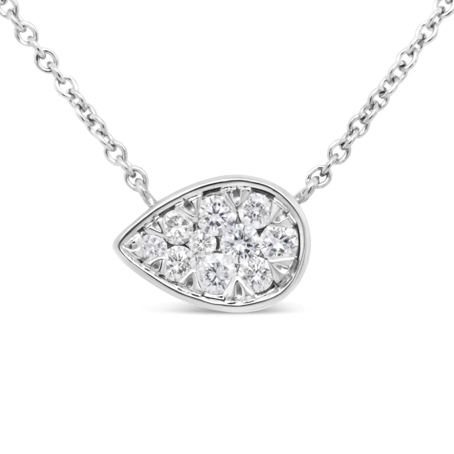 Dewdrop Diamond Necklace