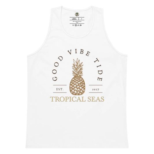 Good Vibe Tide Pineapple Tank Top