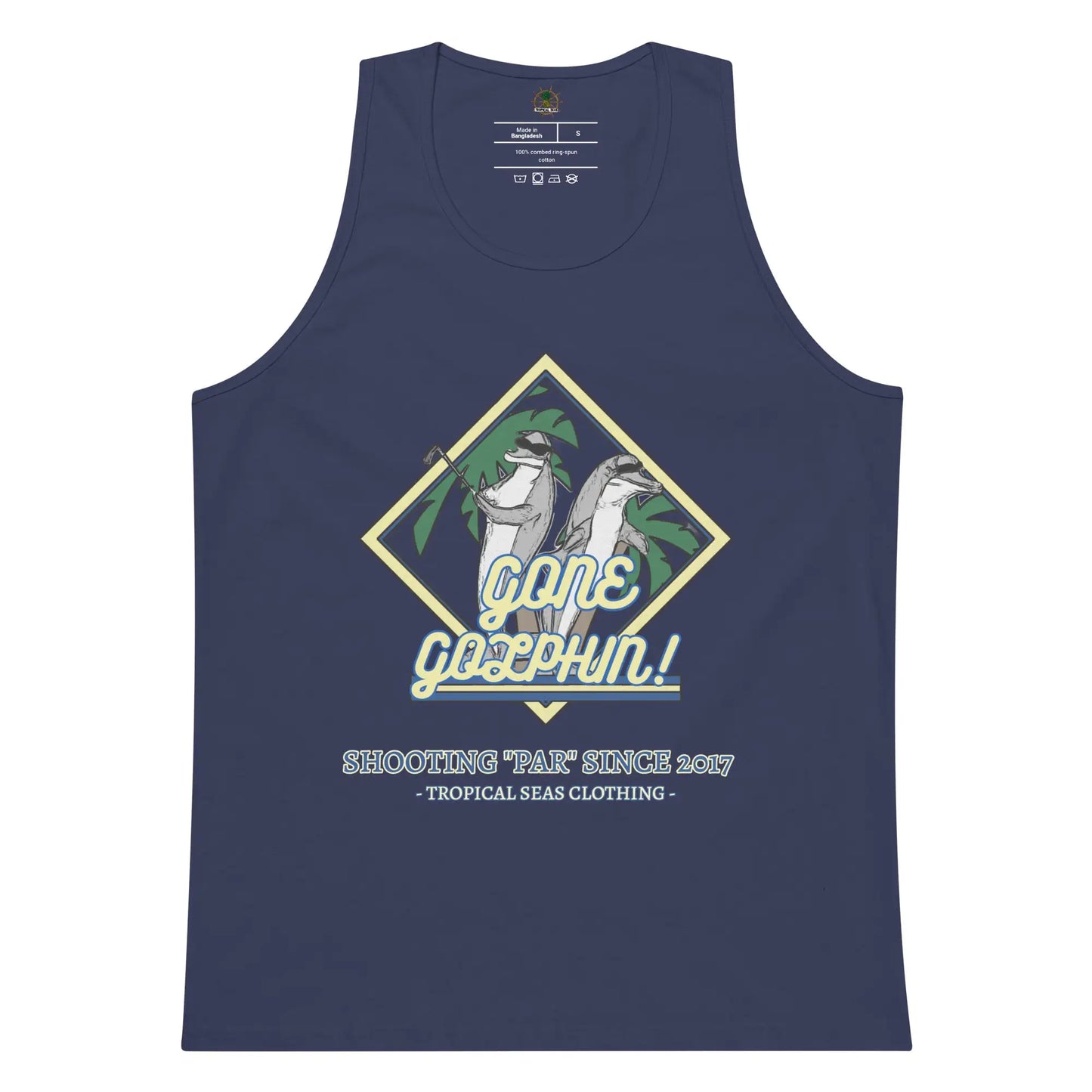 Men's sleeveless Gone Golphin Shirt