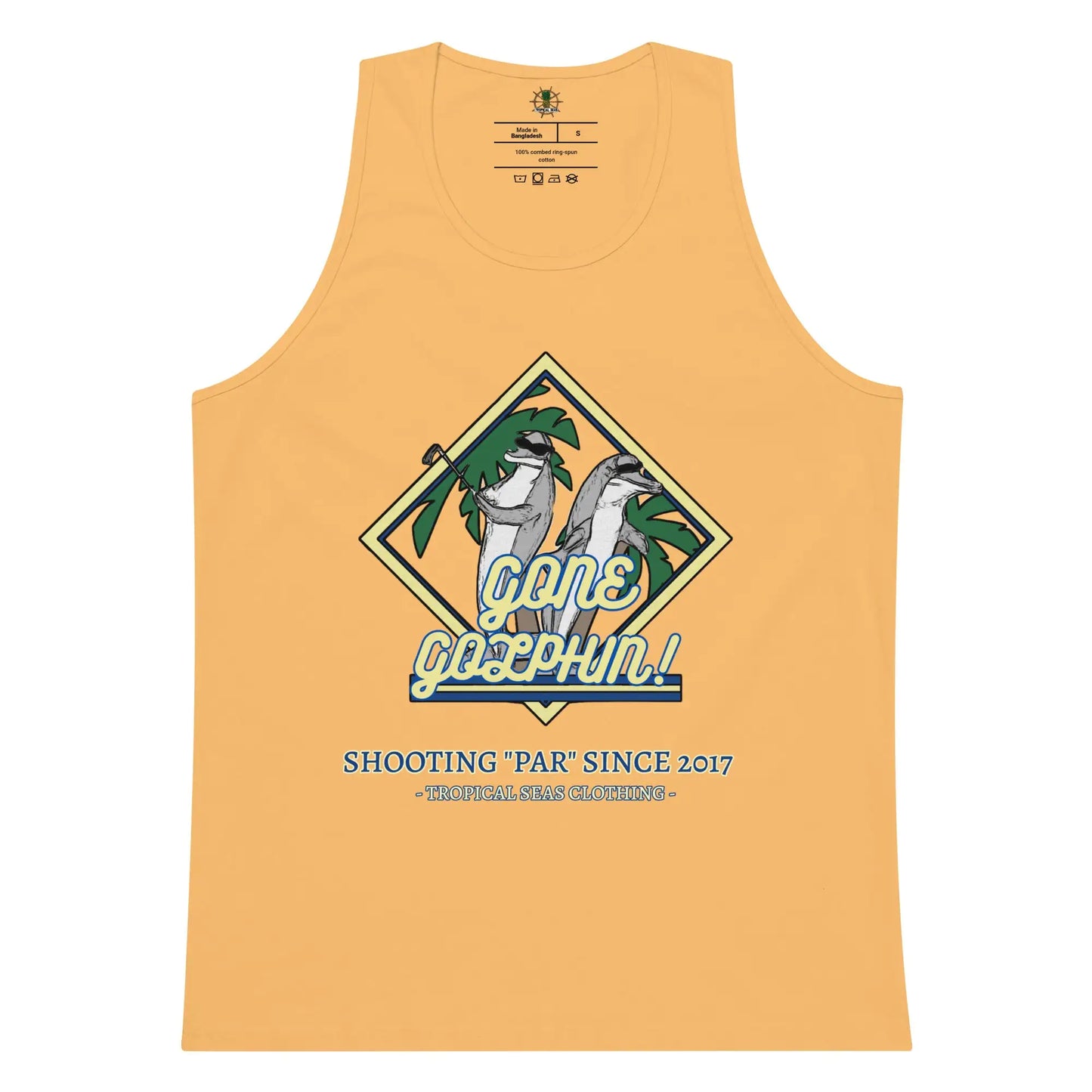 Men's sleeveless Gone Golphin Shirt