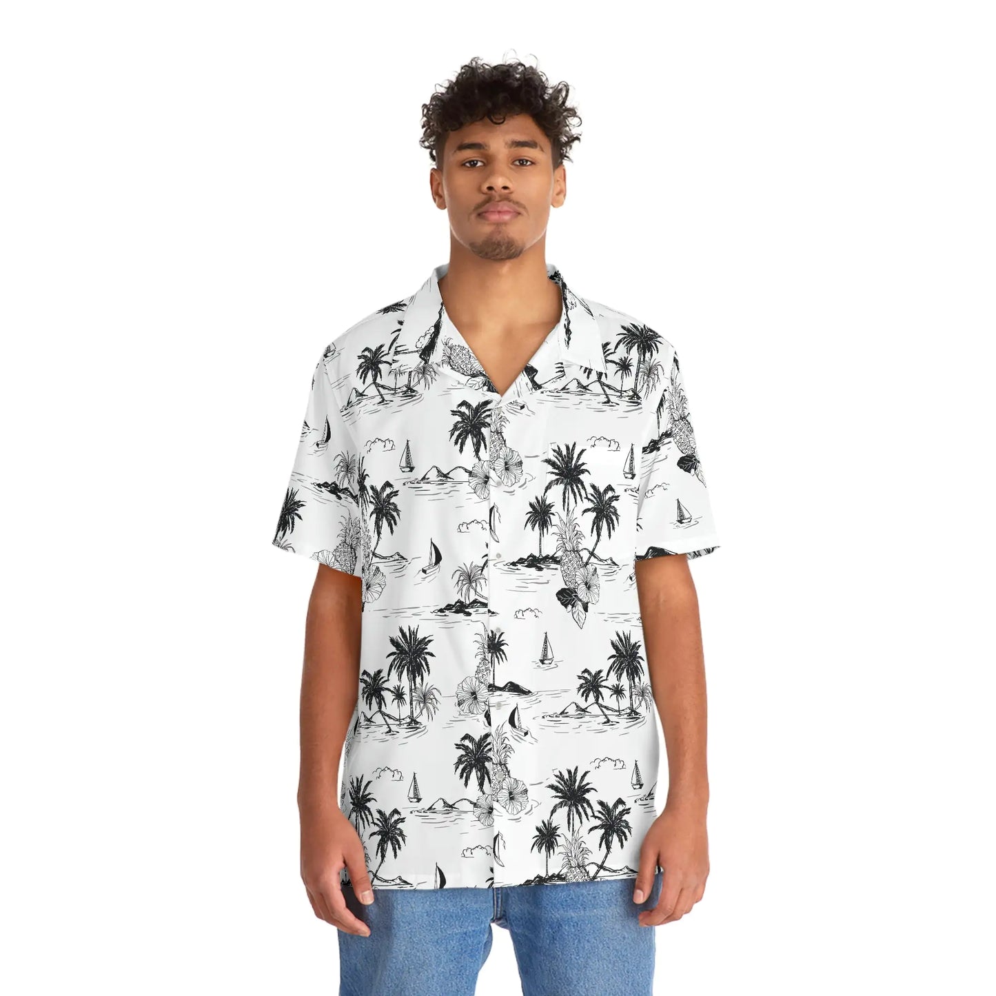 Men's Tropical Hawaiian Shirt