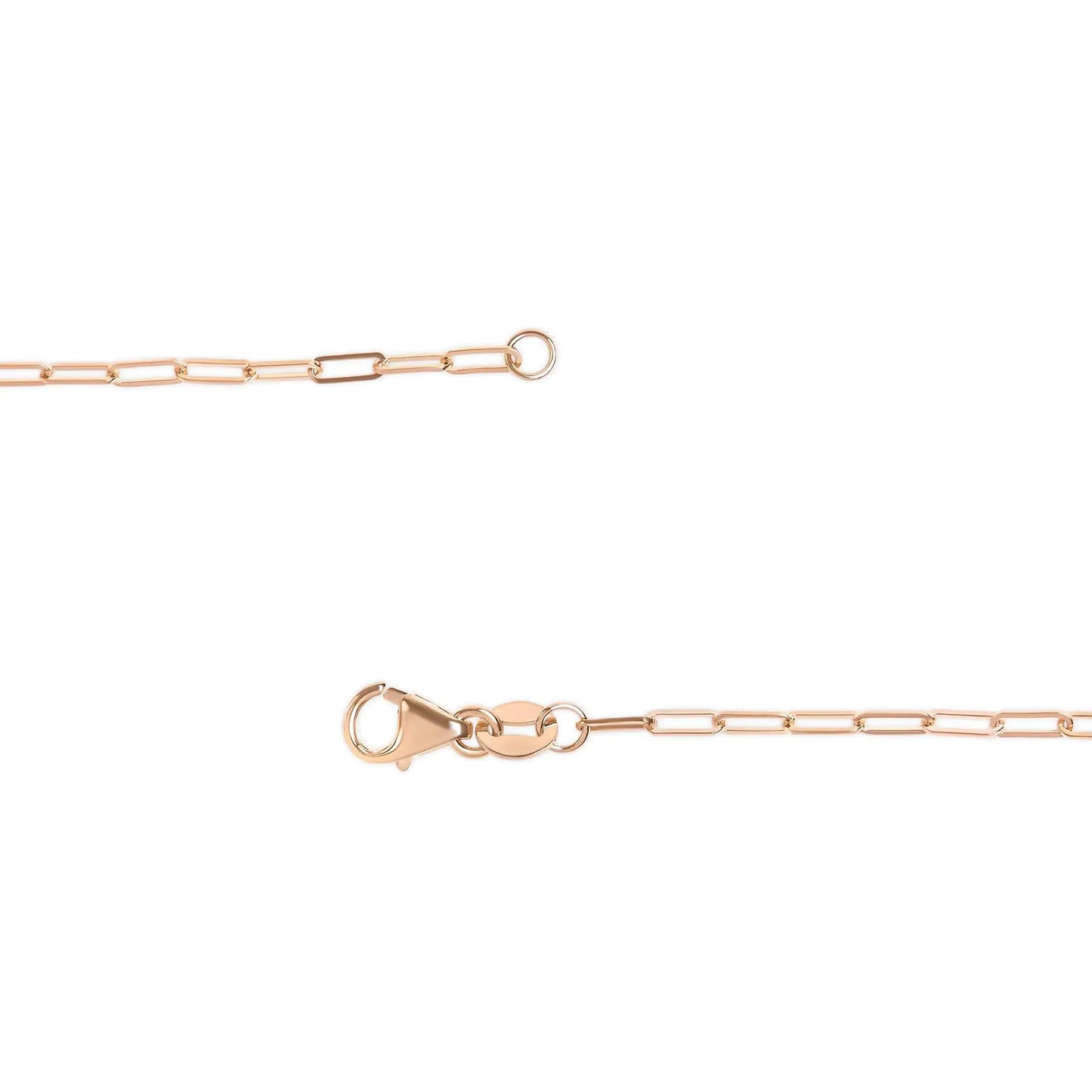 Unisex Paperclip Chain Necklace