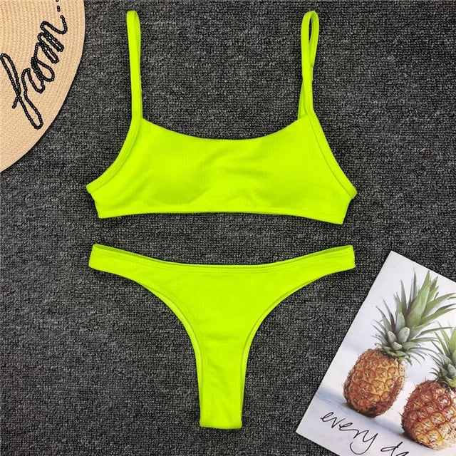 Ribb Neon Bikini