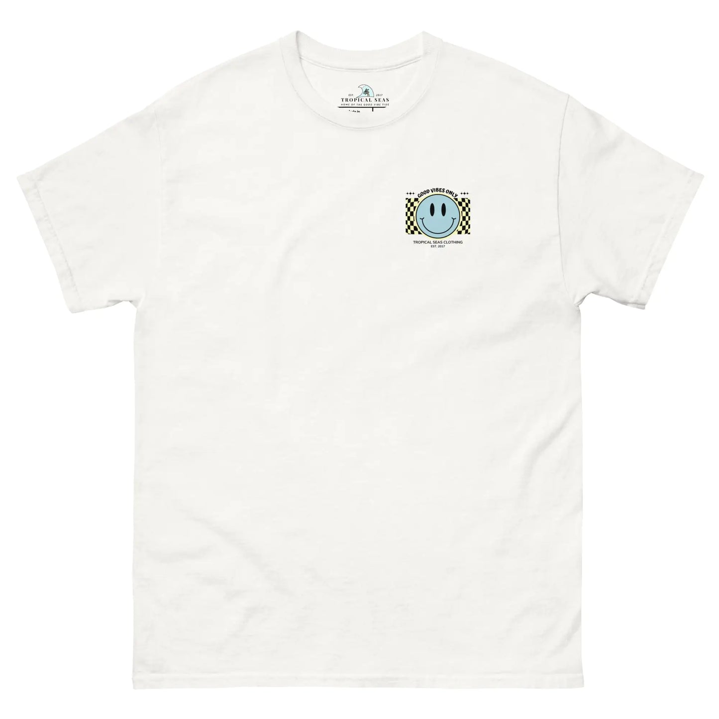 Good Vibes Smiley Face classic tee