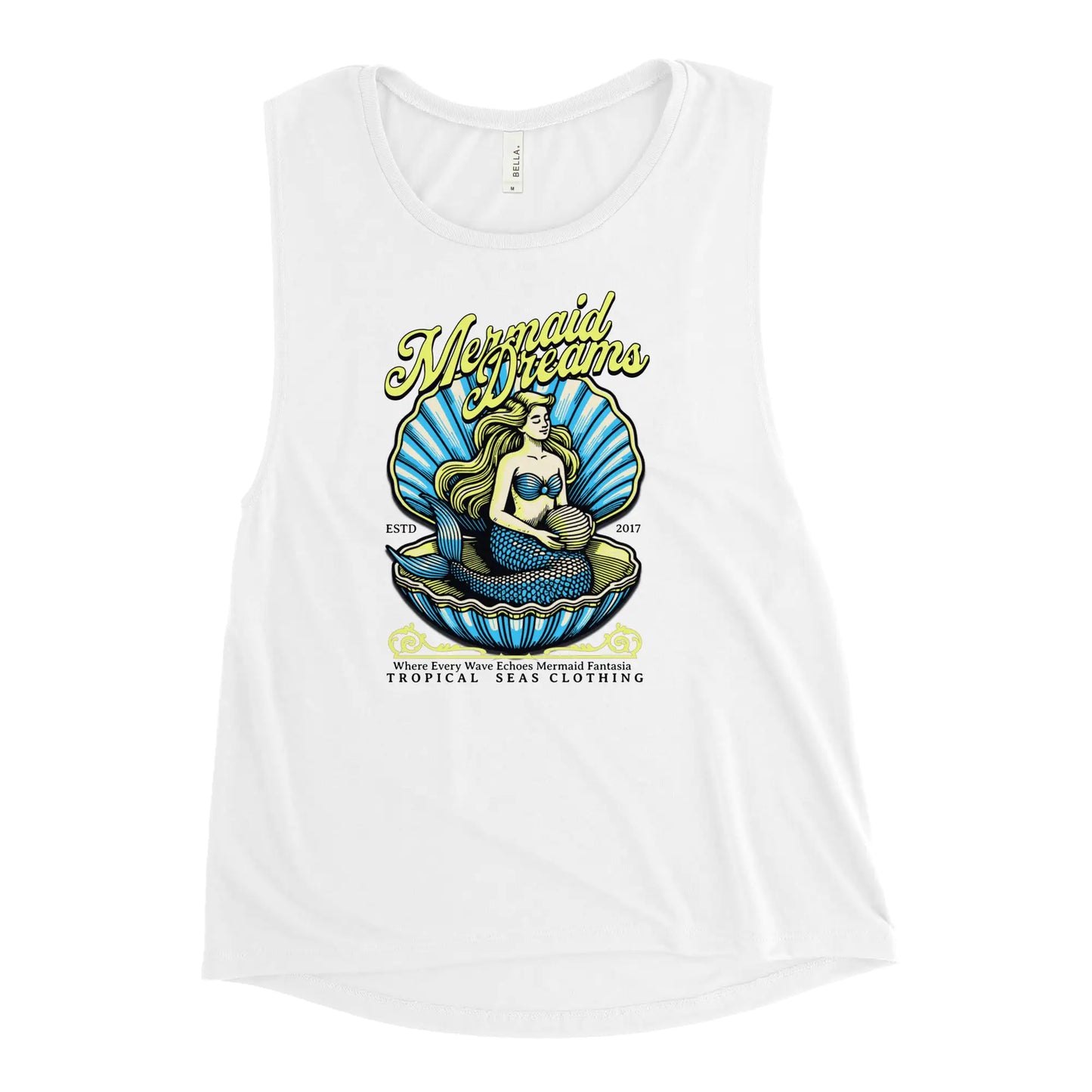 Tropical Mermaid Tank Top