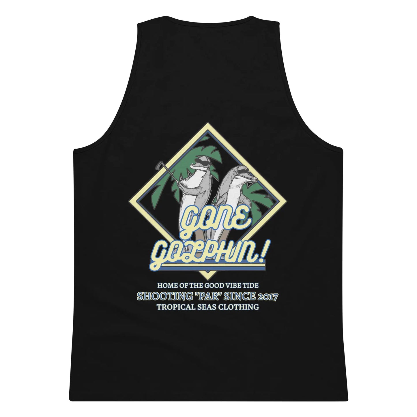 Men's sleeveless Gone Golphin Shirt