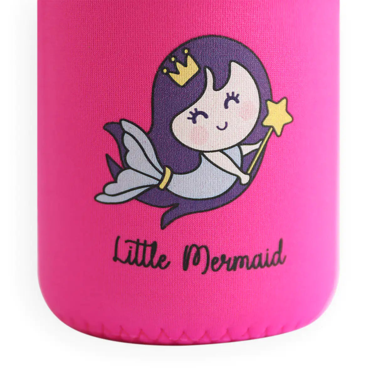 Little Mermaid Kids Glass Water Bottles 20 oz, 600 ml