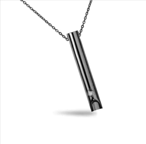 Breathe Easy Stainless Steel Pendant