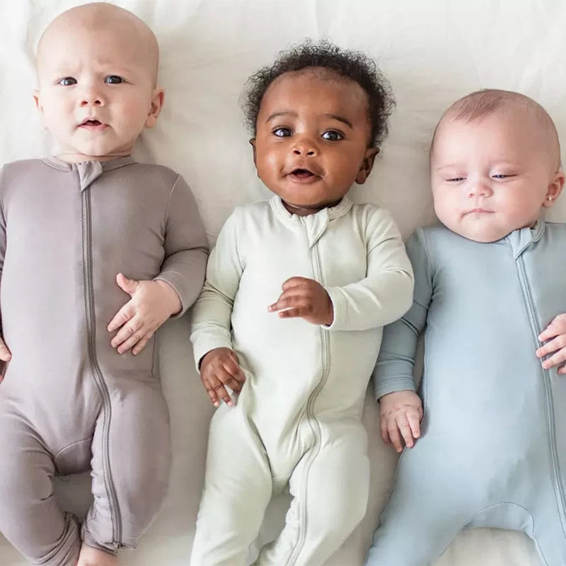 Bamboo Fiber Romper Loungewear Pajamas