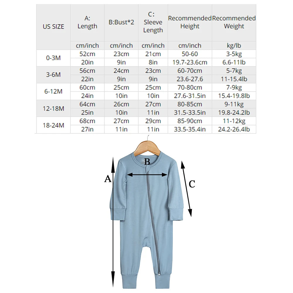 Bamboo Fiber Romper Loungewear Pajamas