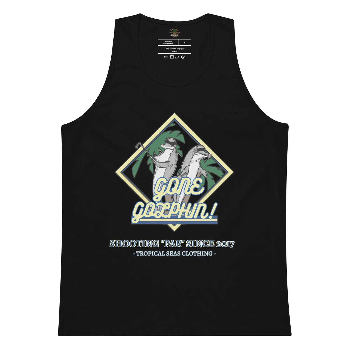 Men's sleeveless Gone Golphin Shirt