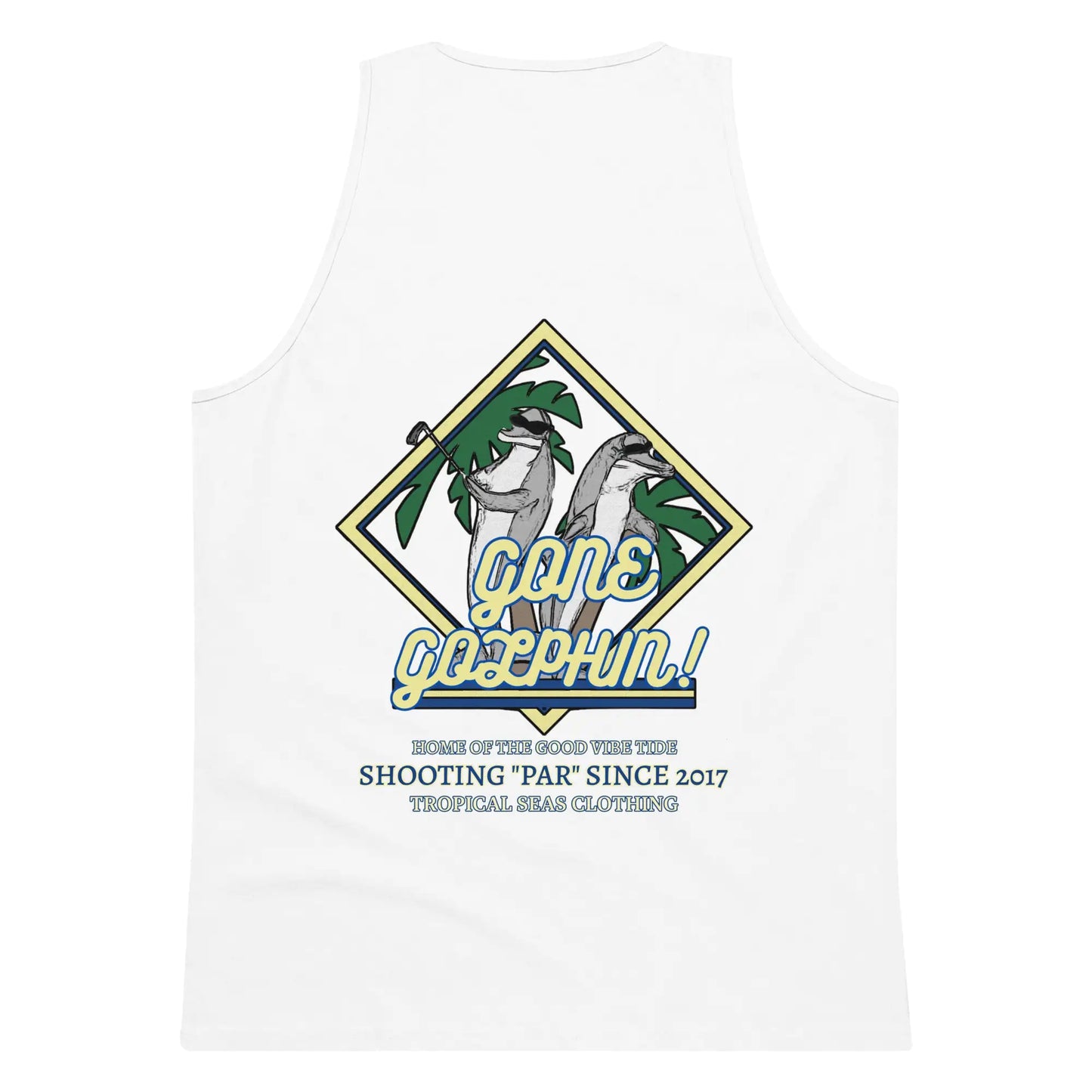 Men's sleeveless Gone Golphin Shirt