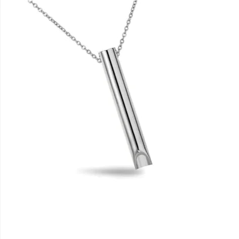 Breathe Easy Stainless Steel Pendant