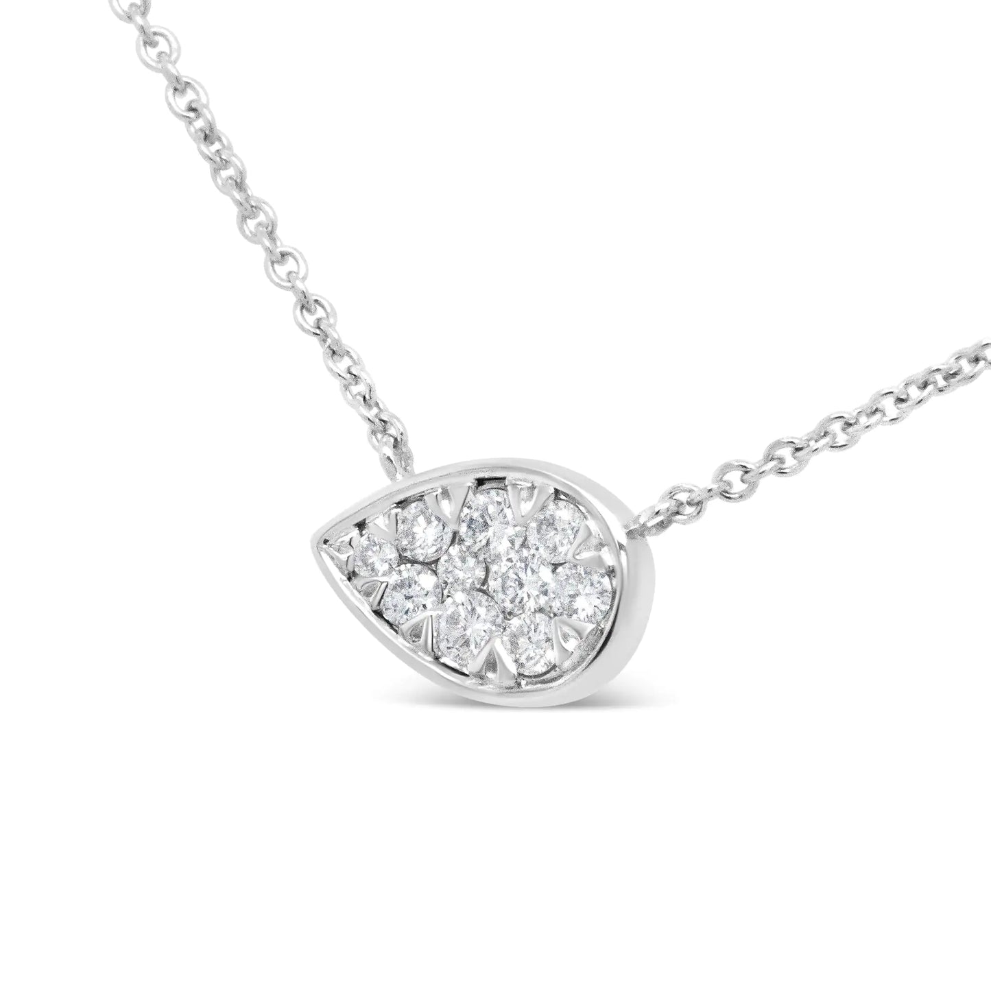 Dewdrop Diamond Necklace