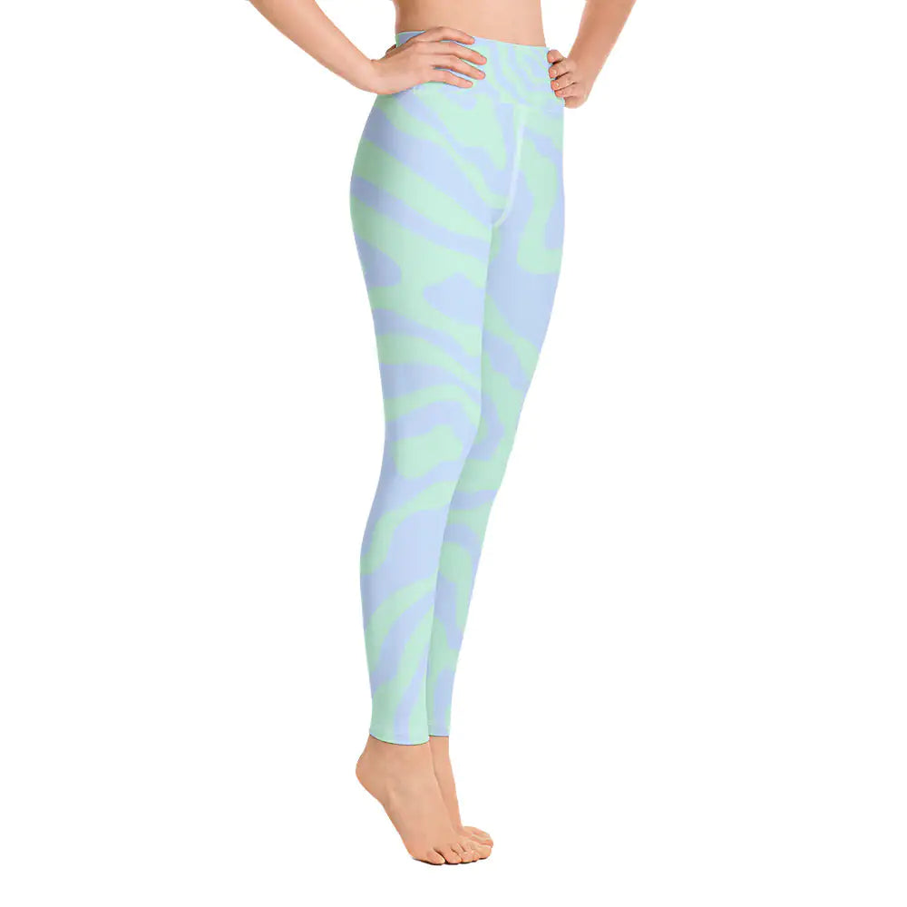 Retro Kelp Yoga Leggings