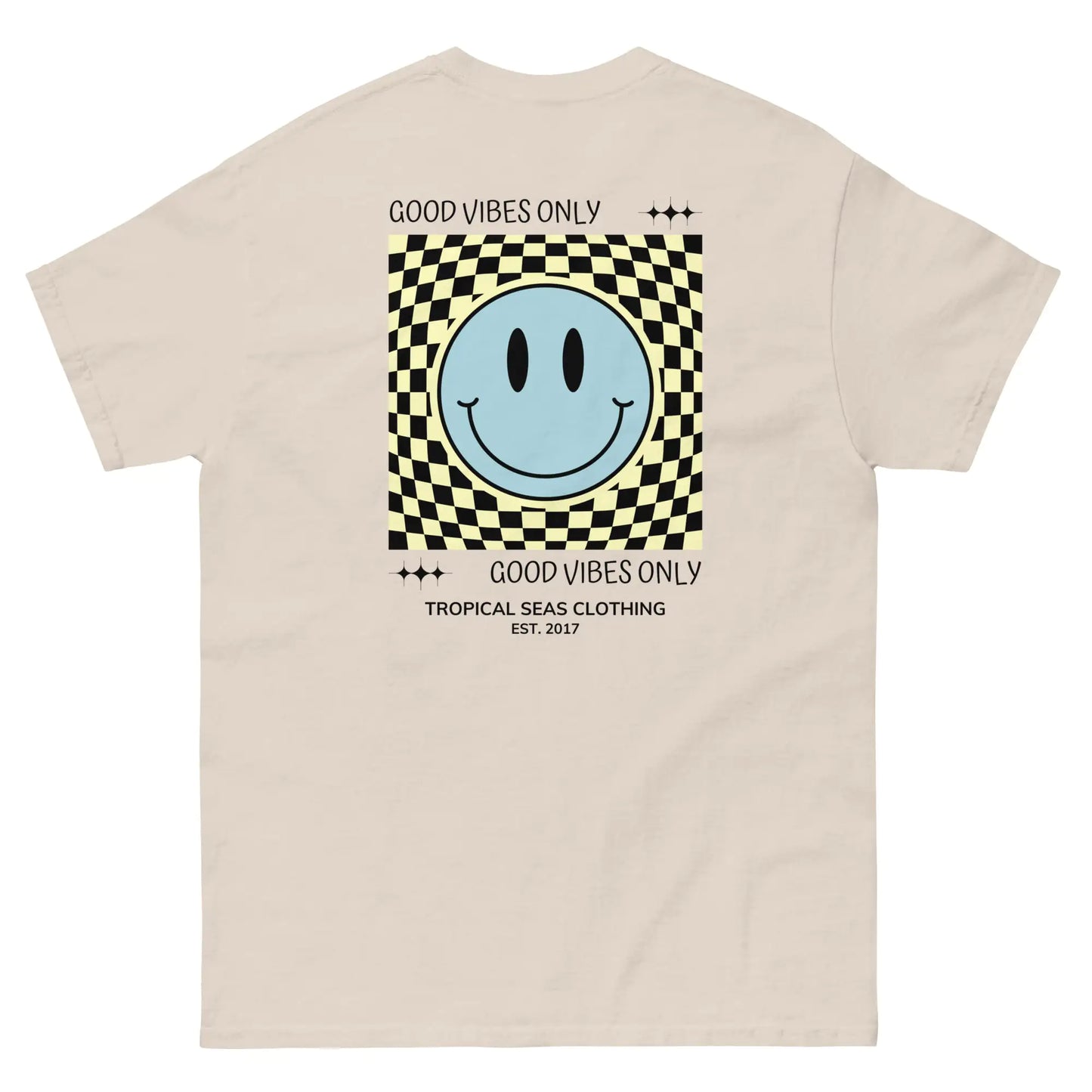 Good Vibes Smiley Face classic tee