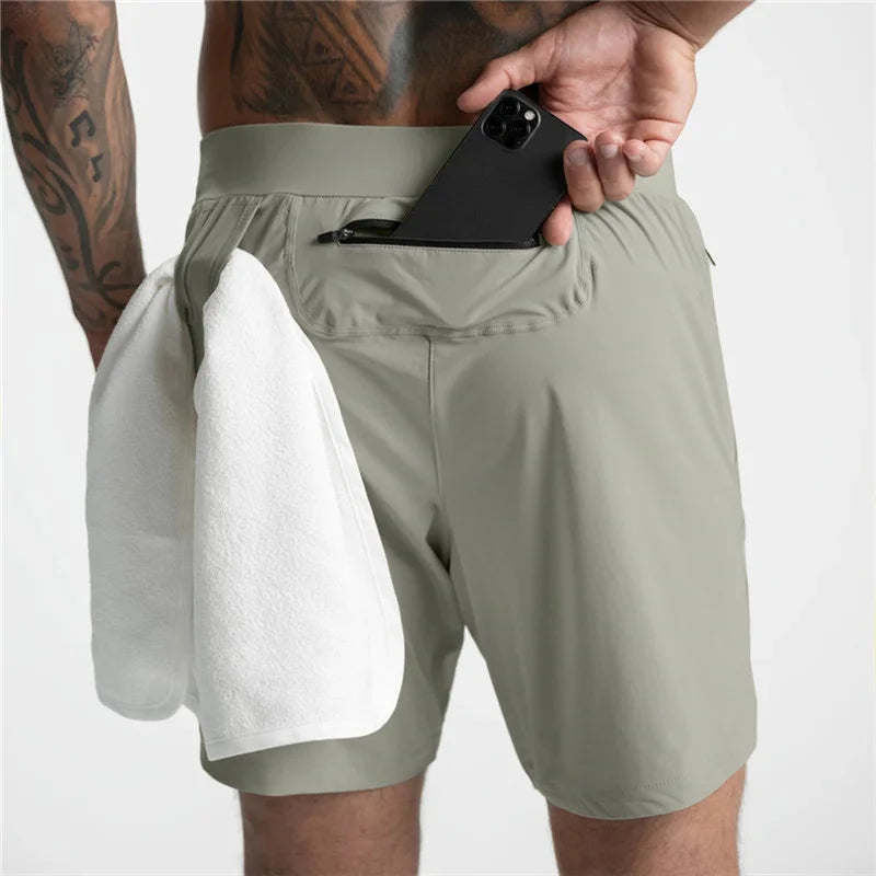 Summer Fitness Jogger Shorts