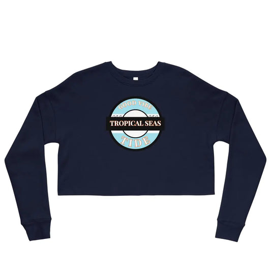 Lifesaver Crop-Top Sweatshirt