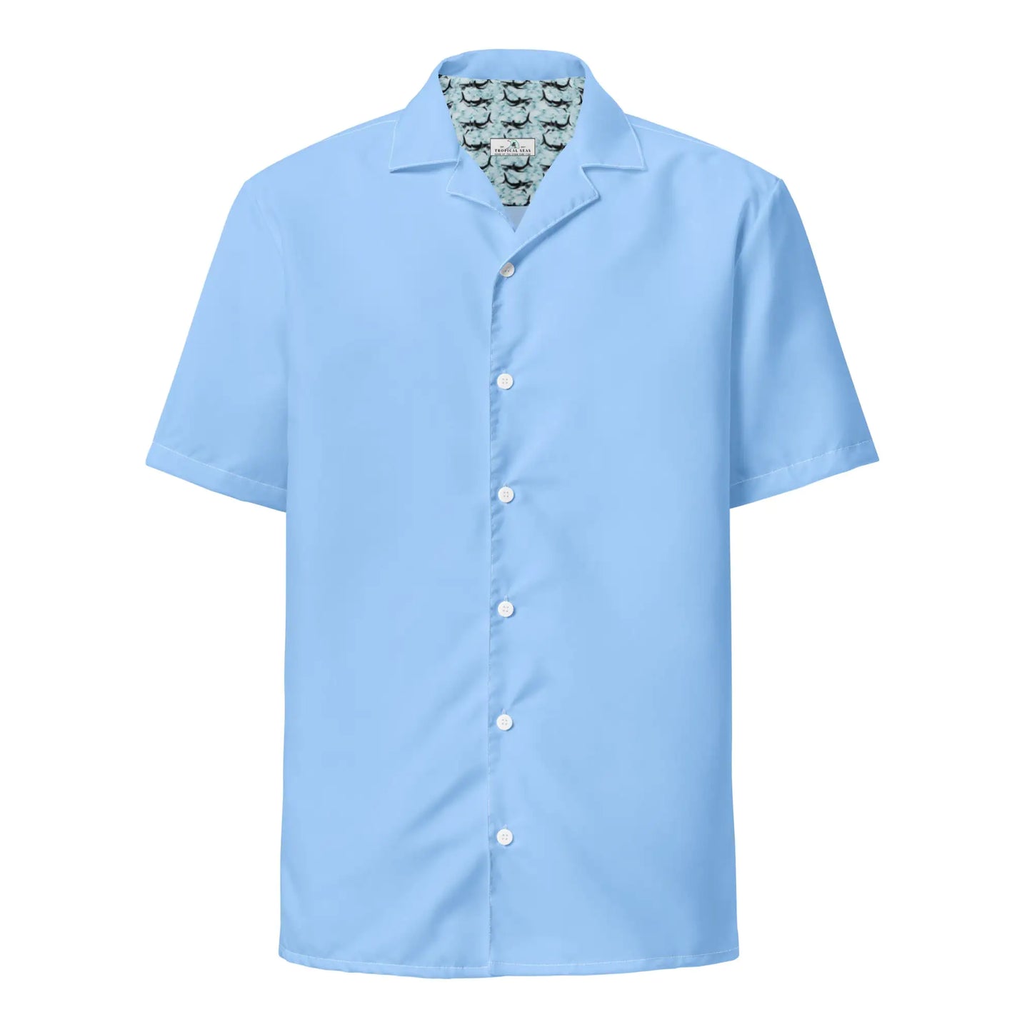 Island Sky Blue Button Shirt