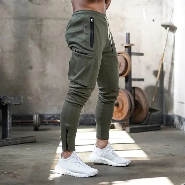 Active Flex Zippered Cargo Pants