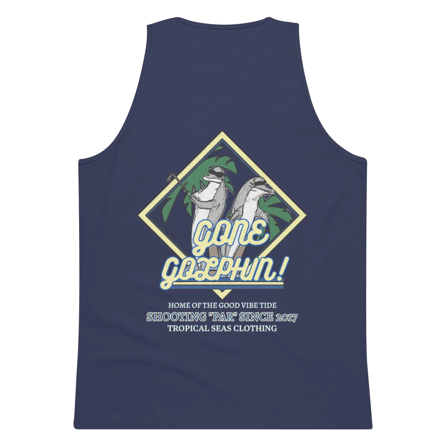 Men's sleeveless Gone Golphin Shirt